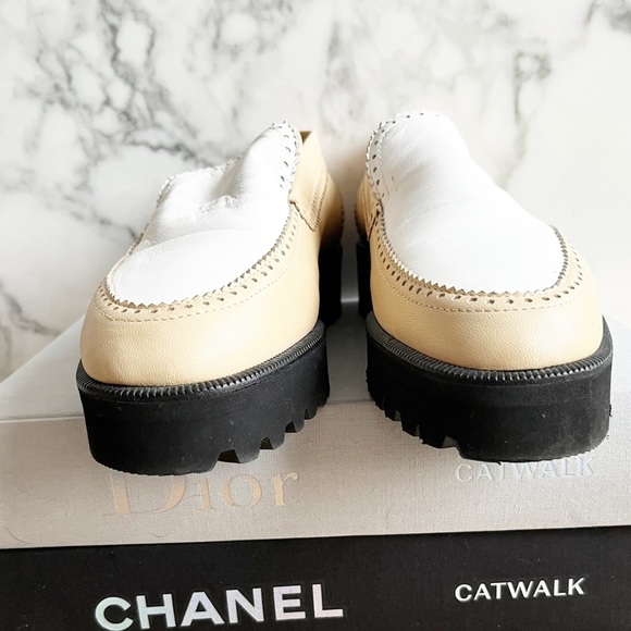 Leather platform Loafers from Paris - Picture 2 of 10